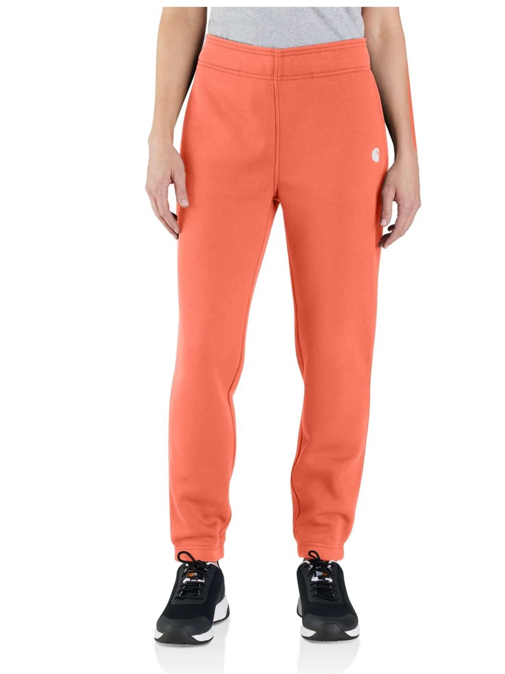 Carhartt Coral relaxed fit Fleece Sweatpants large - Picture 1 of 6
